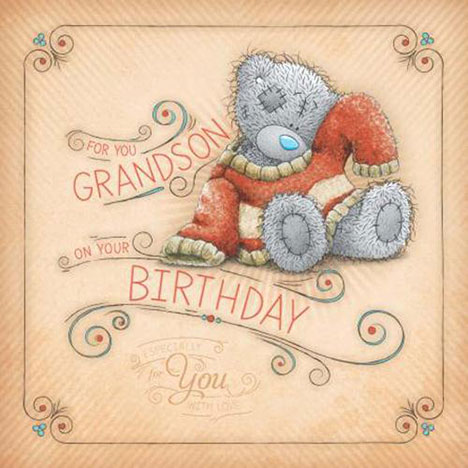 Grandson Birthday Me to You Bear Card £2.09